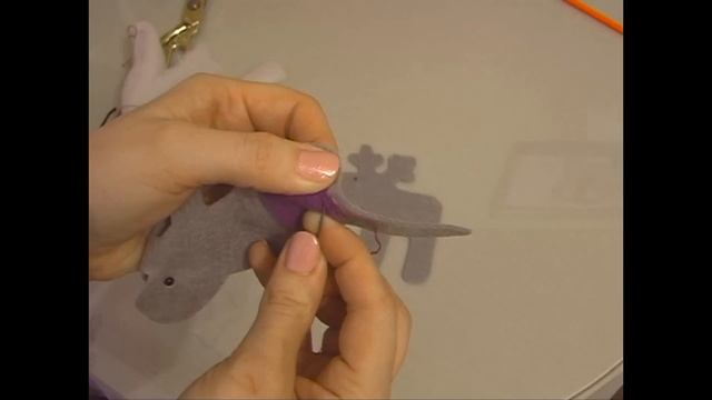 Как сшить оленя из фетра смотреть онлайн