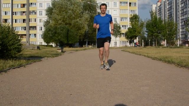 Бег - вид спереди смотреть онлайн