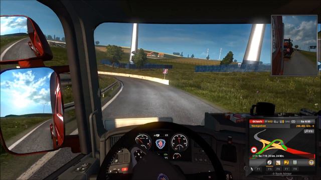 Euro Truck Simulator 2 (1.27.2.3s) - ungelenkt ins Ziel смотреть онлайн