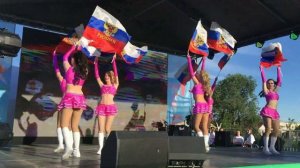 Шоу-балет «Триумф», СПб. Танец с флагами!