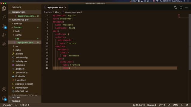 Section 03/08 - Deploying Microservices to Kubernetes смотреть онлайн