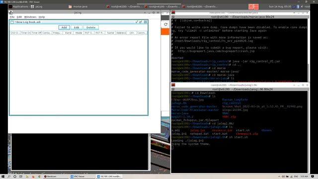 3 Java Ham Radio Apps on X6100 смотреть онлайн