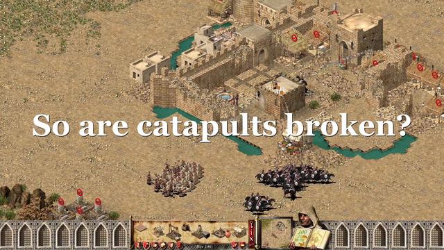 Are Catapults OVERPOWERED? - Stronghold Crusader смотреть онлайн