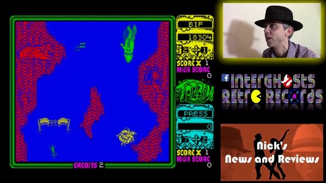 Retro Records - TOOBIN on the ZX Spectrum 48K смотреть онлайн