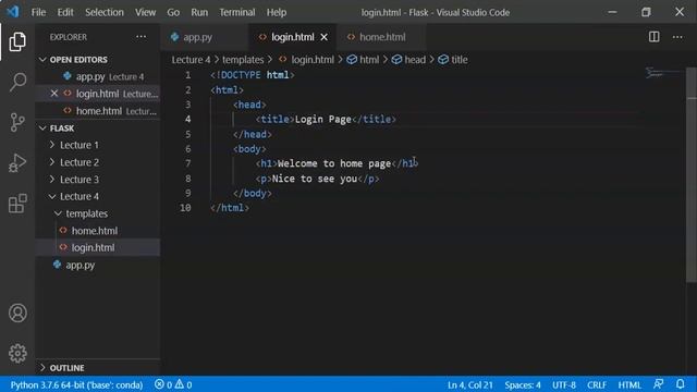 04 - HTTP Requests & HTML Forms in Telugu || Flask Tutorials in Telugu || Python Web Development смотреть онлайн