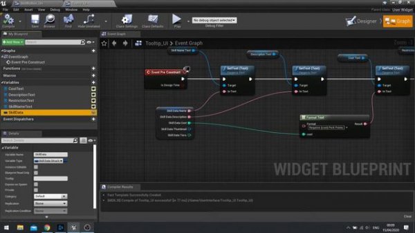 Unreal Engine 4 Tutorial - Skill System Pt.7 Tooltips (ru)