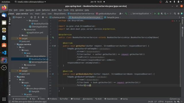 gRPC Client & Server Microservices Implementation Using Spring Boot смотреть онлайн