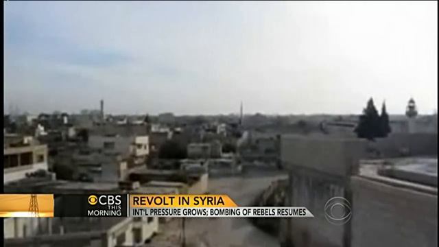 CBS This Morning - Syria: Int'l pressure grows; bombing of rebels resumes смотреть онлайн