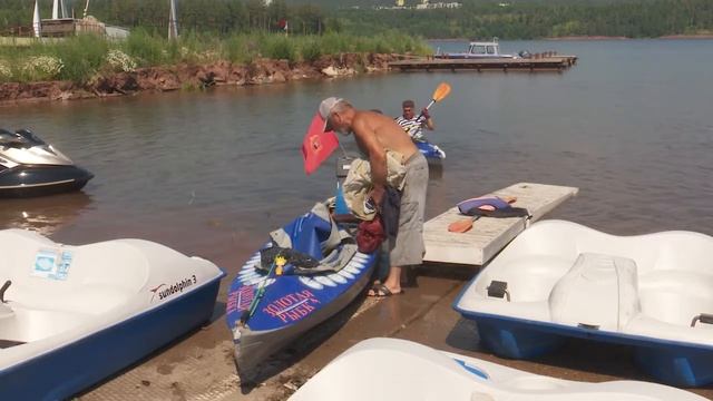 На каяках от Байкала до Тольятти Сегодня на берег Братского залива зашла команда энтузиастов, кото смотреть онлайн