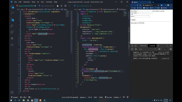 Forms - Part 5 : Form Validation - Built-in Validators #1 | Master Angular Framework In Arabic.wmv смотреть онлайн