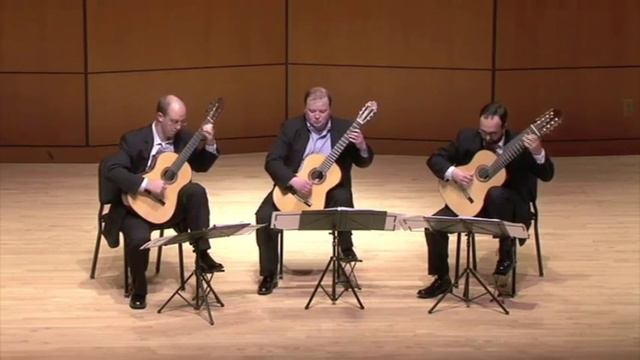 Athens Guitar Trio - The Banjo (Louis Moreau Gottschalk) - WUGA-TV ("UGA Performs") смотреть онлайн