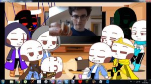 ~/Реакция Сансов на ???/~ (ЕСТЬ МАТЫ!!!)