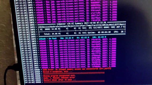 3060 ASUS STRIX LHR on Ethereum смотреть онлайн