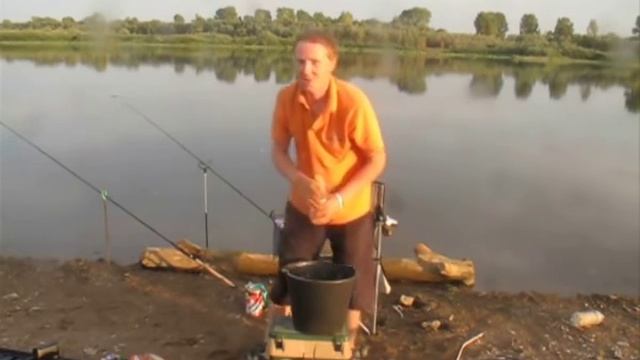 Ловля фидером на реке Белая. смотреть онлайн