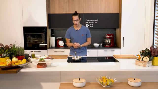 Gebeizter Lachs lauwarm und Honig-Senf Sauce смотреть онлайн