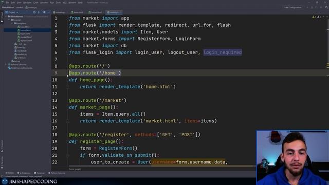 Flask Full Series - Web Application Development with Python - Logout and Customizations - Episode 1 смотреть онлайн