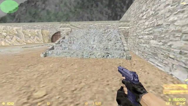 Игра с другом в Кс 1.6.Ничья)(Угар в конце)! смотреть онлайн