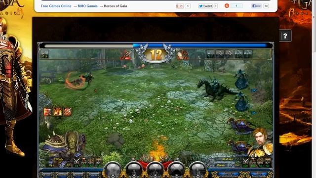 Heroes of gaia (armor games) Undead tower Boss instance spy. смотреть онлайн