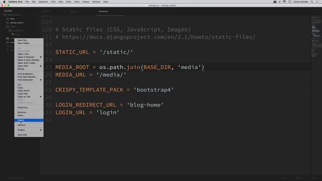 Python Django Tutorial Full Featured Web App Part 8 User Profile and Picture смотреть онлайн