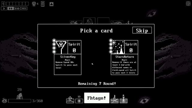 Luck be an Old God! | Minimalist Roguelike Deckbuilder | Let's Try: Fhtagn Simulator смотреть онлайн