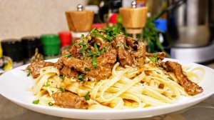 Гуляш по новому из самых простых продуктов, цыганка готовит. Паста.
