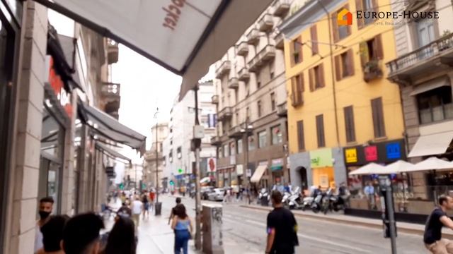 Италия. Ломбардия. Милан. Центр города. Европа-Хаус. Italy. Lombardy. Milan. City center.mp4 смотреть онлайн