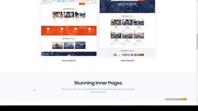 Findus - Directory Listing WordPress Theme airbnb reviews Website Builder смотреть онлайн