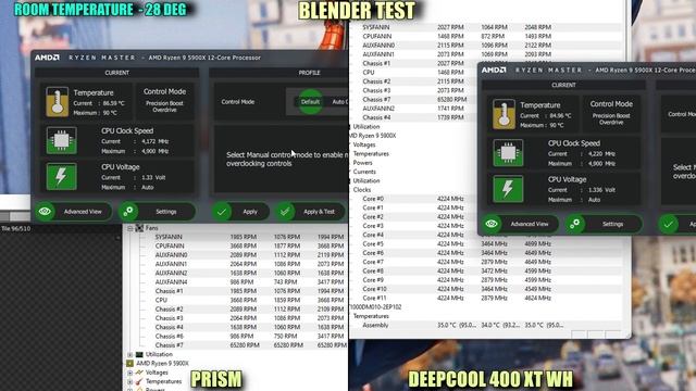 Gammaxx 400 XT White vs AMD Prism - Ryzen 5900x смотреть онлайн