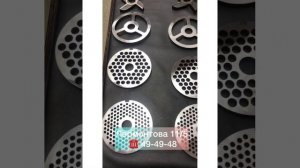 Заточка промышленной мясорубки до заточки и после результат!