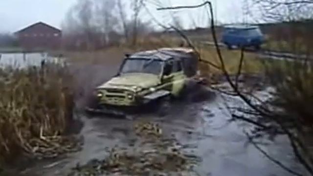 Уаз469 на мостах газ66