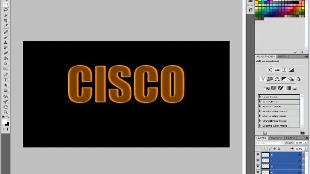cisco. Fire Text Effect - Photoshop CS5 Tutorial (SHQIP) смотреть онлайн