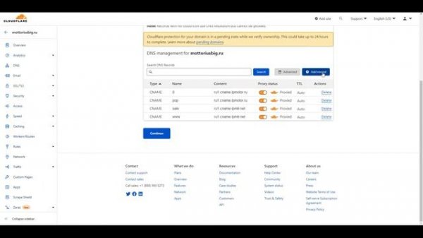 Как подключить SSL сертификат от Cloudflare