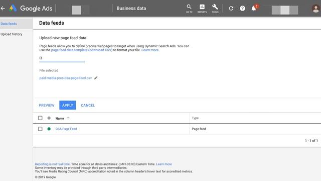 DSA Page Feeds Set Up for Google Ads смотреть онлайн