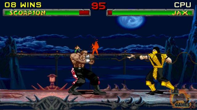 😎Jogando Mortal Kombat 2 ( MUGEN ANIME ) #gameplay #games #mortalkombat #mugen #scorpion #anime #mk
