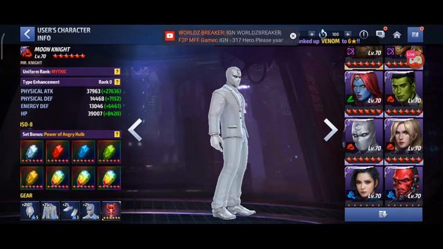 [MFF Hindi] Saturday Roster Review & Chill! HUNTER IS LIVE! - Marvel Future Fight смотреть онлайн