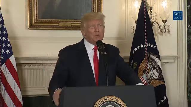 Remarks: Donald Trump Addresses Violence in Charlottesville - August 14, 2017 смотреть онлайн