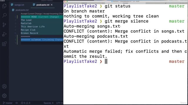 008 Using VSCode To Resolve Conflicts смотреть онлайн