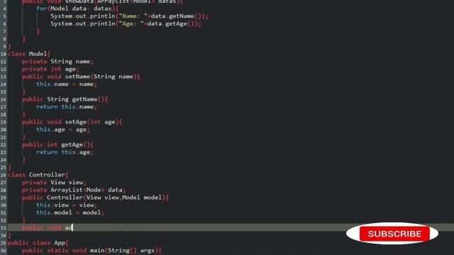 Java: Model-View-Controller Design смотреть онлайн