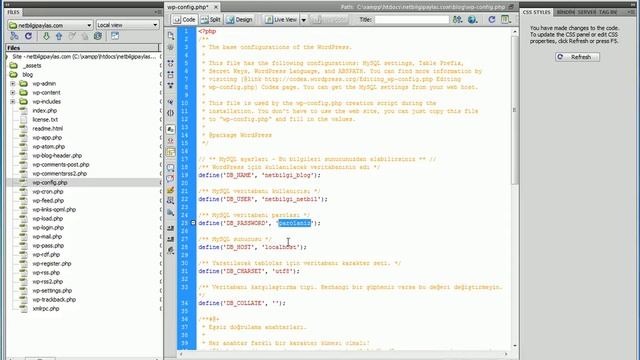 3. Wordpress - Config Dosyasının Hazırlanması смотреть онлайн