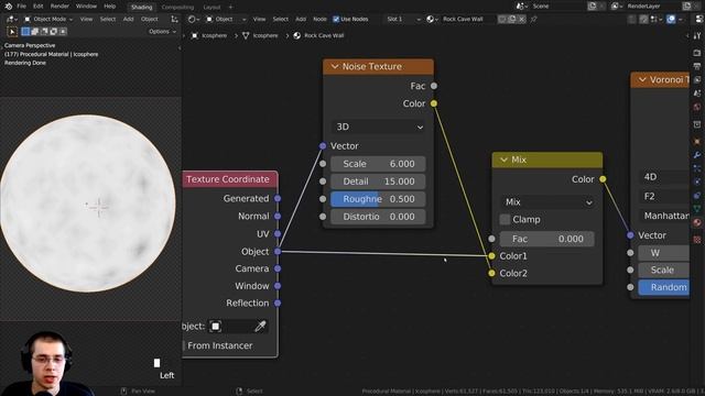 Procedural Rock Cave Wall Material (Blender Tutorial) смотреть онлайн