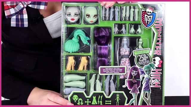 Monster High Набор Создай своего монстра Y0416 смотреть онлайн