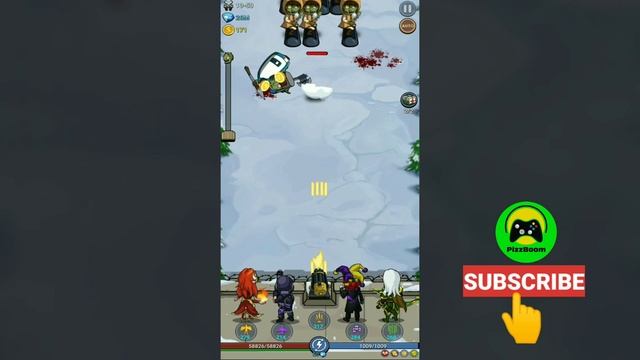 Zombie War Idle Defence! All Heros Max Level And Fight With All Level Bosses смотреть онлайн