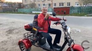 СityCoCo Trike GT X11_ красный_отзыв нашего покупателя