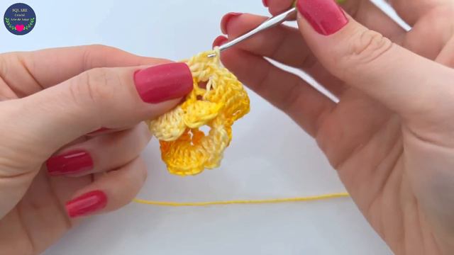 FLOR TUNISIANA MUITO FÁCIL DE FAZER смотреть онлайн