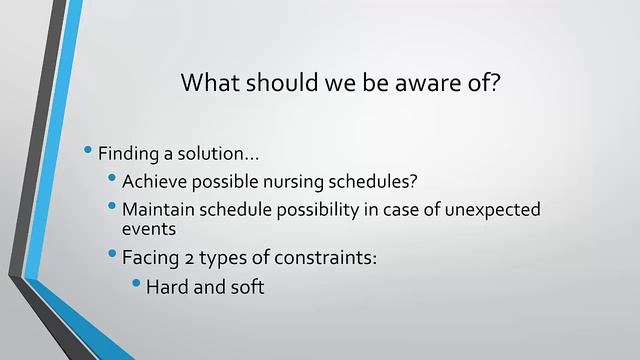 Nurse Scheduling Problem смотреть онлайн