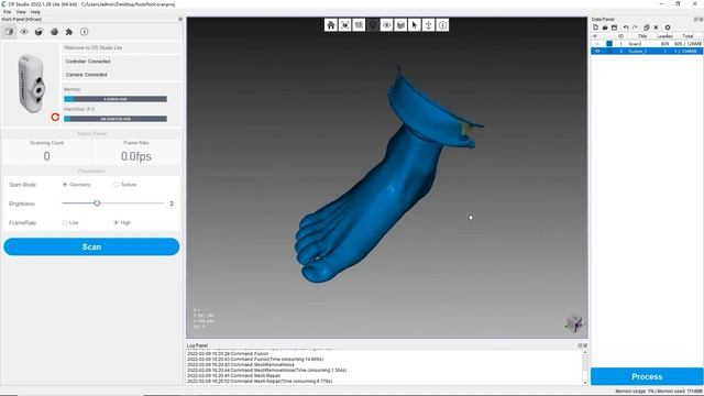 CR-Scan Lizard-Scanning Performance of the Body Part смотреть онлайн
