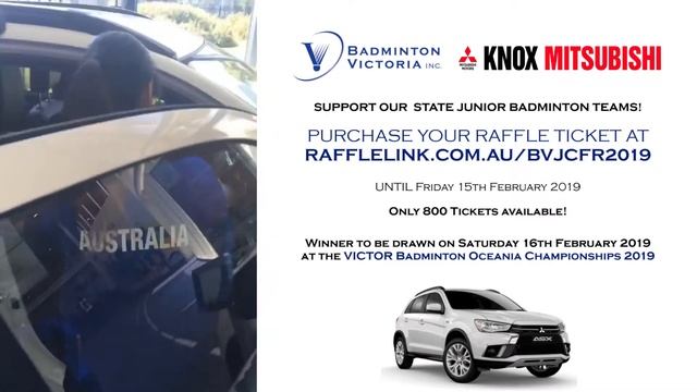 Win a Mitsubishi ASX with Kaitlyn Ea and Sydney Go - Badminton Victoria and Knox Mitsubishis смотреть онлайн