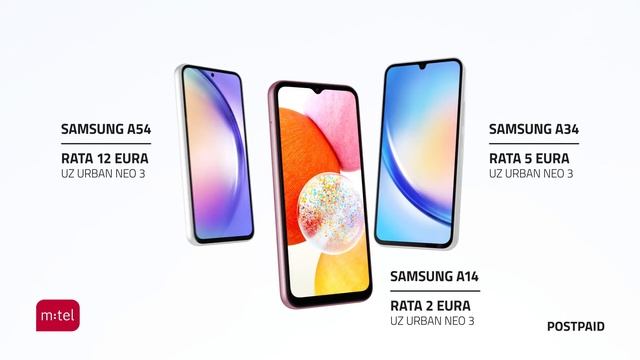 m:tel - Uživaj uz Samsung A seriju i sniženu pretplatu Urban NEO 3 paketa! смотреть онлайн