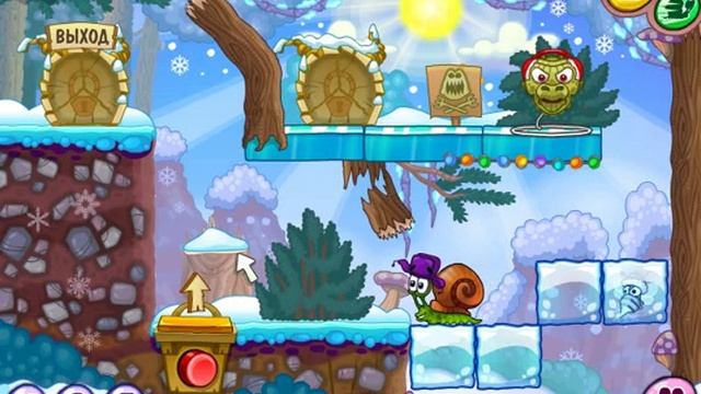 Snail Bob 6: Winter Story - LEVEL 7 - 3 ЗВЕЗДЫ смотреть онлайн