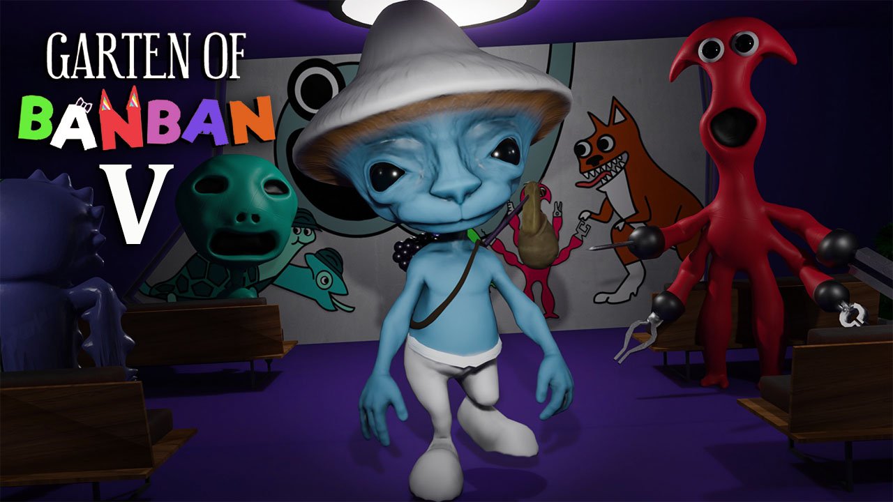 Шайлушай попал в Garten of Banban 5 смотреть онлайн